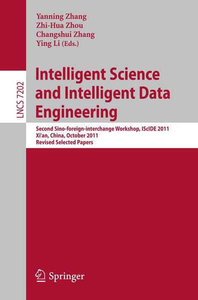 Produktbild: Intelligent Science and Intelligent Data Engineering