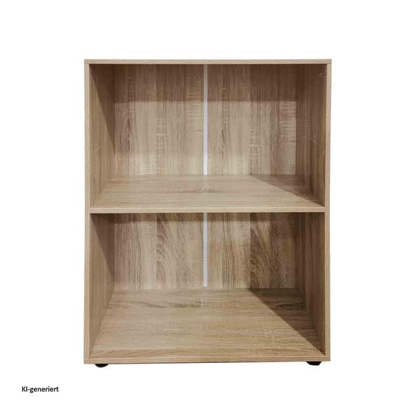 Produktbild: HTI-Line Regal Nina mit 2 Regalf&auml;chern Standregal Rack Regal Nina mit 2 Regalf&auml;chern Standregal Rack