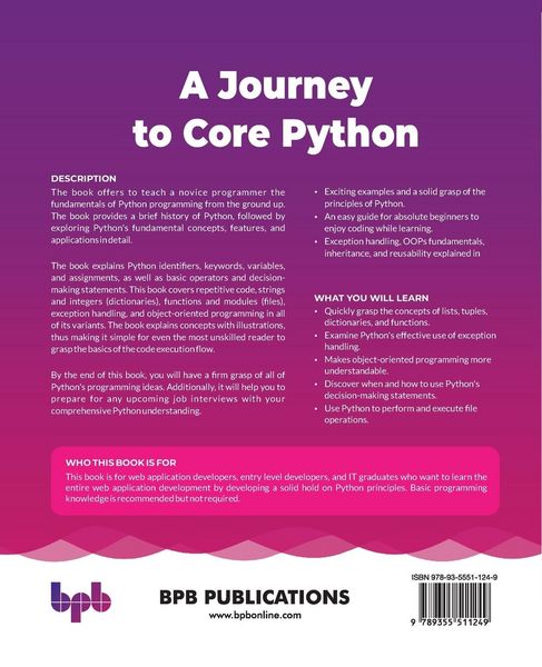 Produktbild: A Journey to Core Python