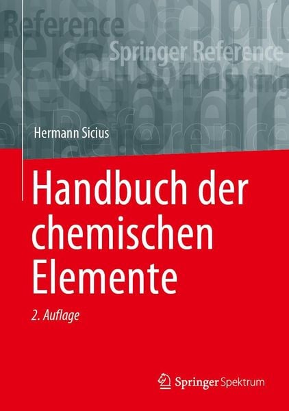 Produktbild: Handbuch der chemischen Elemente