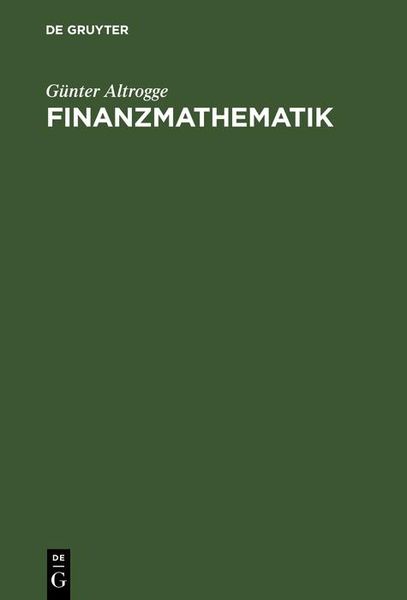 Produktbild: Finanzmathematik