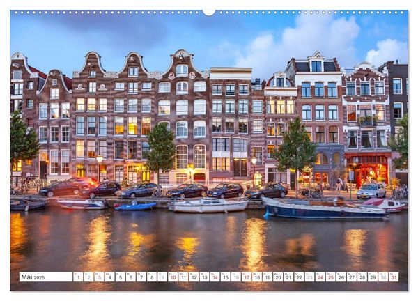 Produktbild: Die ganze Vielfalt der Niederlande (hochwertiger Premium Wandkalender 2026 DIN A2 quer), Kunstdruck in Hochglanz
