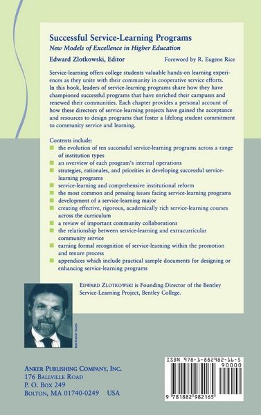 Produktbild: Successful Service-Learning Programs