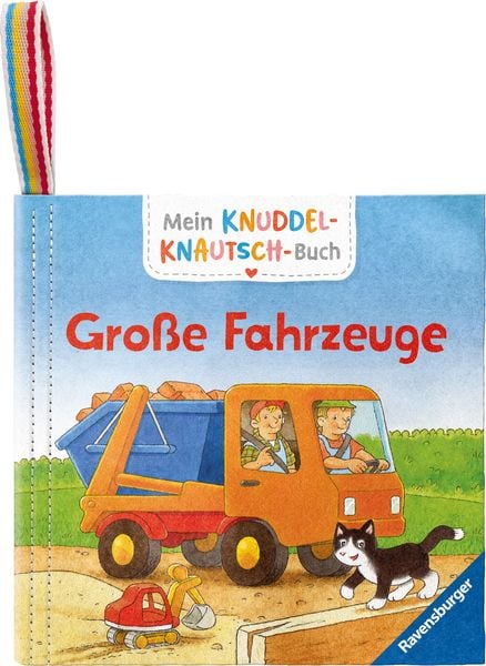 Produktbild: Mein Knuddel-Knautsch-Buch - Große Fahrzeuge