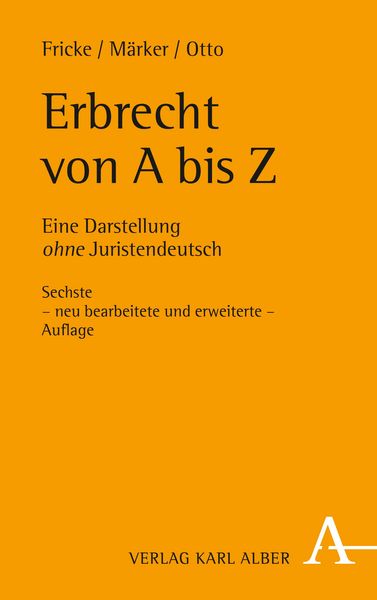 Produktbild: Erbrecht von A bis Z
