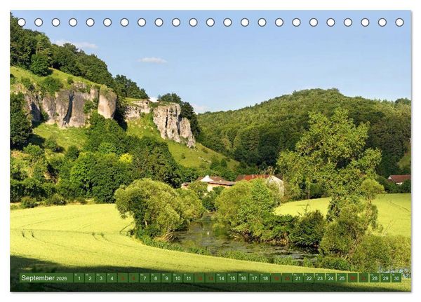 Produktbild: Im Altm&uuml;hltal (Tischkalender 2026 DIN A5 quer), CALVENDO Monatskalender