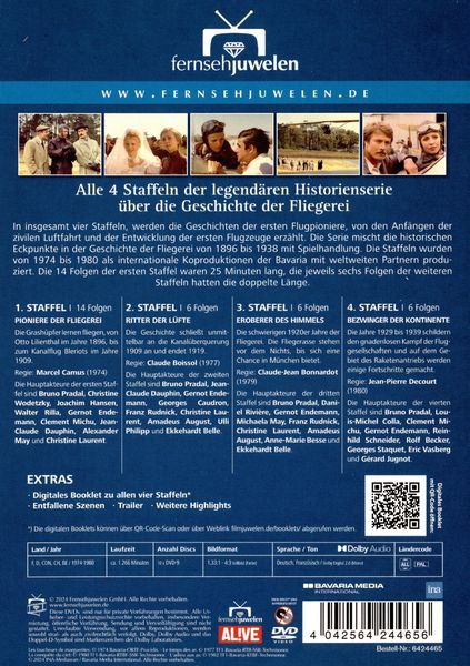 Produktbild: Die Grash&uuml;pfer - Gesamtedition (Alle 4 Staffeln) (Fernsehjuwelen) [10 DVDs]