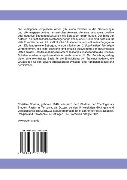 Produktbild: Kritische Situationen in Begegnungen zwischen Tansaniern und Europ&auml;ern