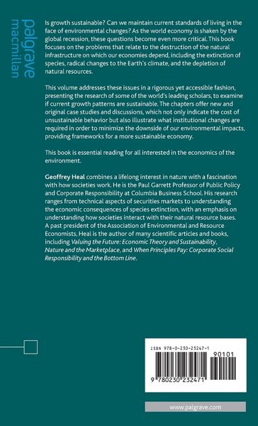 Produktbild: Is Economic Growth Sustainable?