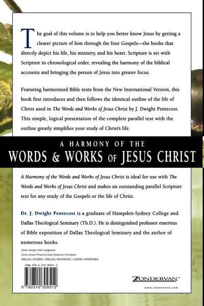 Produktbild: A Harmony of the Words and Works of Jesus Christ