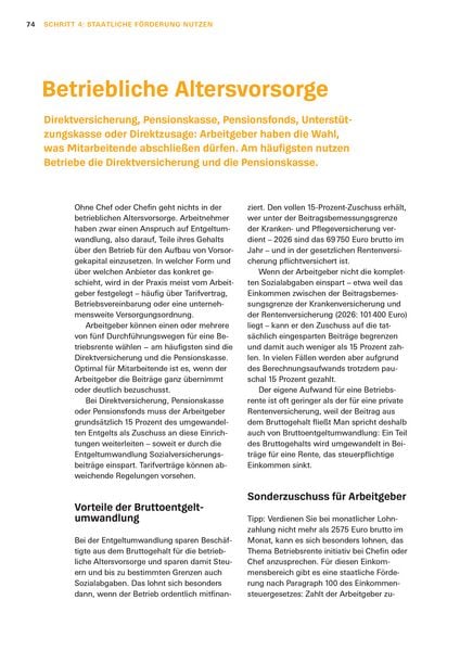 Produktbild: Altersvorsorge: Das Set