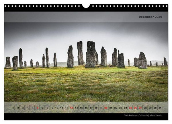 Produktbild: Traumkulisse Schottland (Wandkalender 2026 DIN A3 quer), CALVENDO Monatskalender