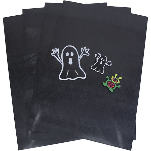 Produktbild: Creativ Company Plastikschrumpfplatten, A4, Schwarz, 50 Blatt