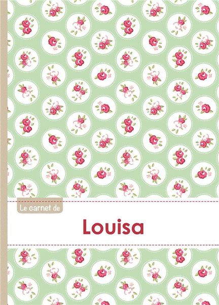 Produktbild: Le carnet de louisa lignes, 96p,