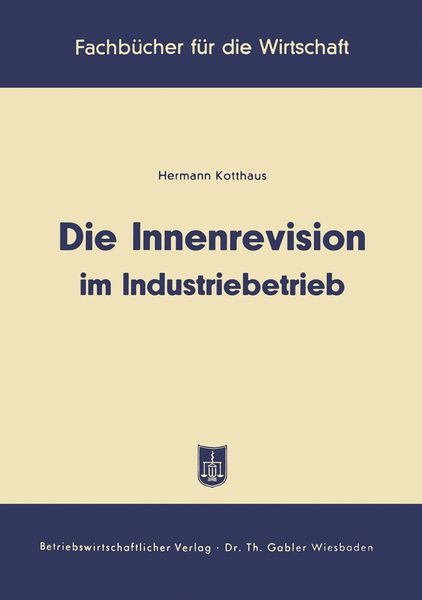 Produktbild: Die Innenrevision im Industriebetrieb