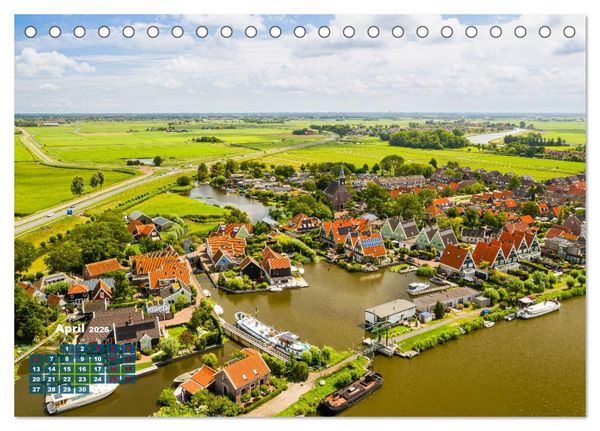 Produktbild: Der Nordholland-Kanal (Tischkalender 2026 DIN A5 quer), CALVENDO Monatskalender
