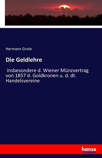Produktbild: Die Geldlehre