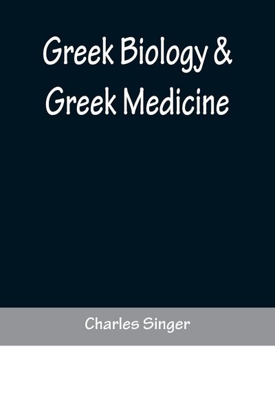 Produktbild: Greek Biology & Greek Medicine