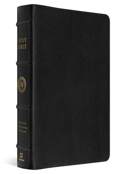 Produktbild: ESV Heirloom Bible, Alpha: Personal Size Edition (Goatskin, Black)