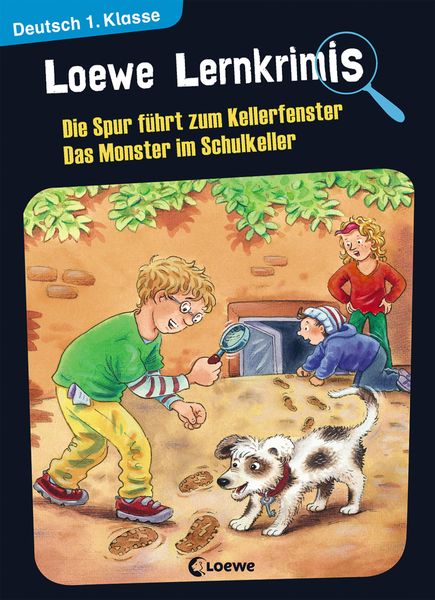 Produktbild: Loewe Lernkrimis - Die Spur f&uuml;hrt zum Kellerfenster / Das Monster im Schulkeller