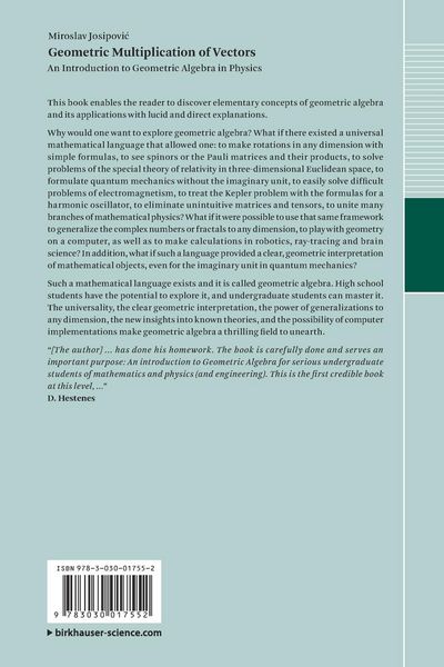 Produktbild: Geometric Multiplication of Vectors