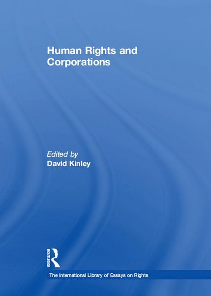 Produktbild: Human Rights and Corporations