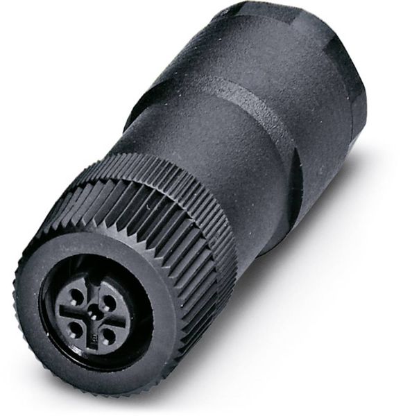 Produktbild: Phoenix Contact 1694596 Sensor-/Aktor-Steckverbinder, unkonfektioniert M12 Buchse, gerade Polzahl Sensoren: 5 1 St.