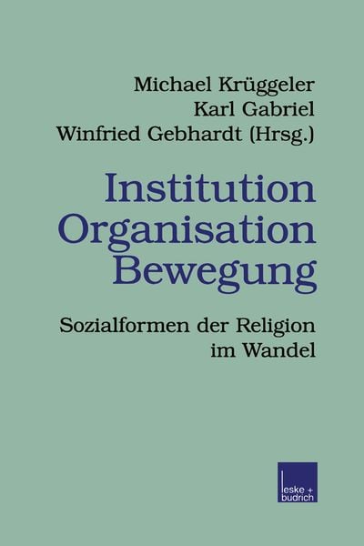 Produktbild: Institution Organisation Bewegung