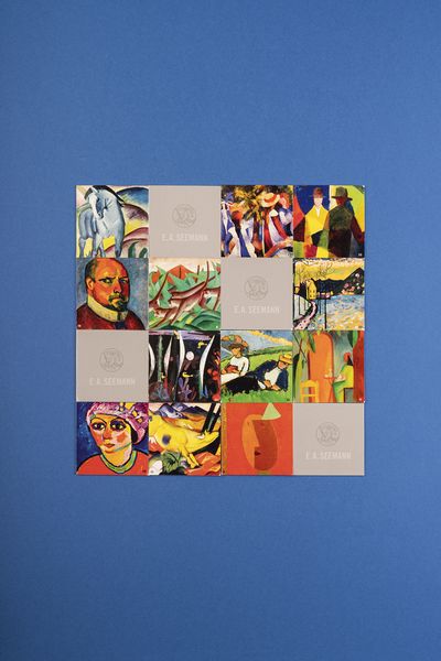 Der Blaue Reiter. Memo, m. 1 Buch