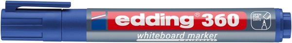 Produktbild: Edding 360 Whiteboardmarker blau Rundspitze 1,5-3 mm