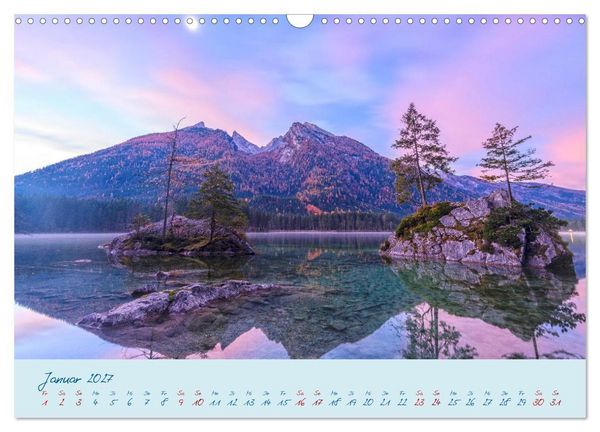 Produktbild: Die Seen Oberbayerns Juwelen der Natur (Wandkalender 2027 DIN A3 quer), CALVENDO Monatskalender
