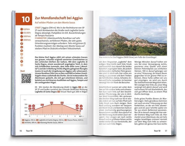 Produktbild: KOMPASS Wanderf&uuml;hrer Sardinien, 75 Touren mit Extra-Tourenkarte
