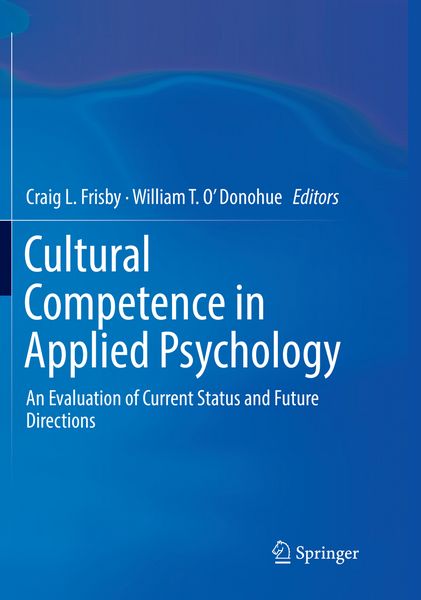 Produktbild: Cultural Competence in Applied Psychology