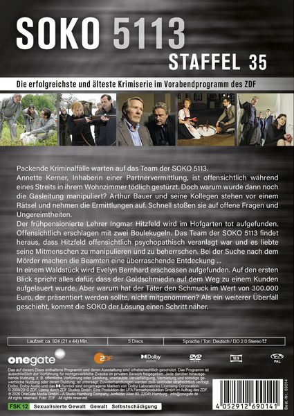 Produktbild: Soko 5113 - Staffel 35 [5 DVDs]