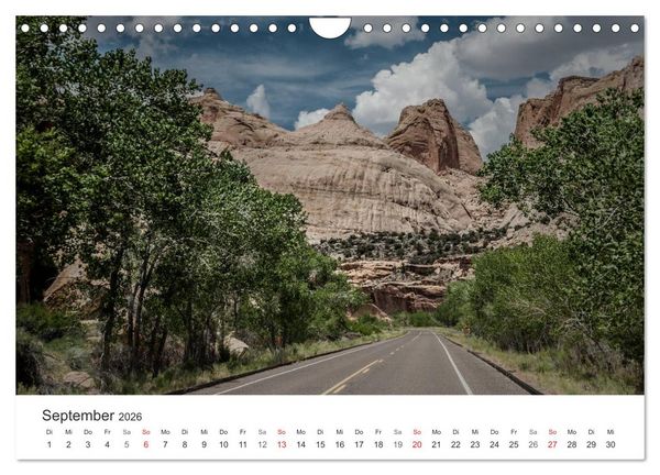 Produktbild: USA Roads (Wandkalender 2026 DIN A4 quer), CALVENDO Monatskalender