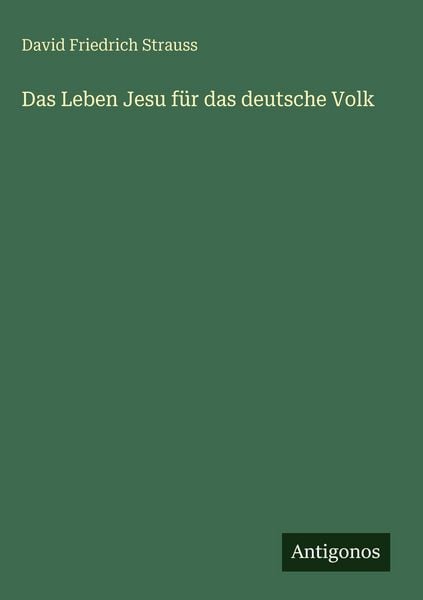 Produktbild: Das Leben Jesu f&uuml;r das deutsche Volk