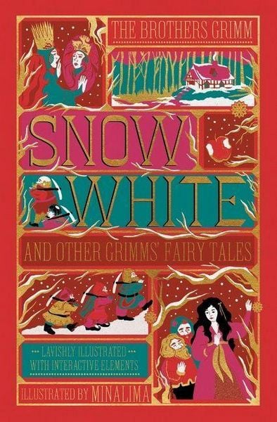 Snow White and Other Grimms' Fairy Tales (Minalima Edition), Gebundene Ausgabe von Jacob und Wilhelm Grimm, HarperCollins US, 978-0-06-320824-7