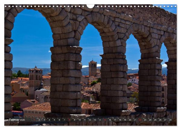 Produktbild: Ausflugziele um Madrid (Wandkalender 2026 DIN A3 quer), CALVENDO Monatskalender