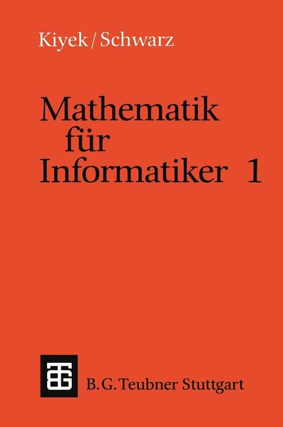 Produktbild: Mathematik f&uuml;r Informatiker 1