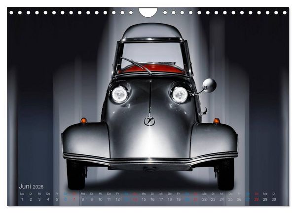 Produktbild: Zeitlose &Auml;sthetik Oldtimer-Fotografien von Wolf Kloss (Wandkalender 2026 DIN A4 quer), CALVENDO Monatskalender