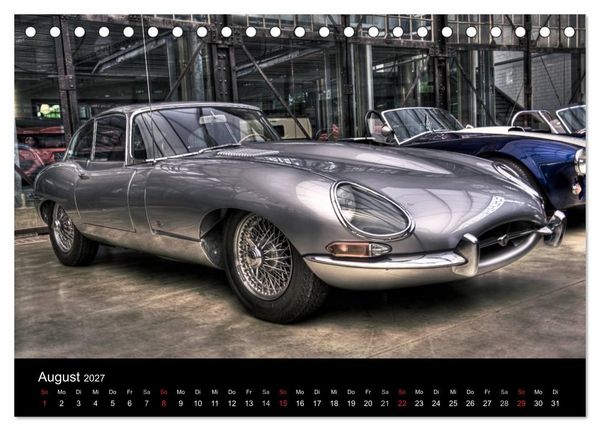 Produktbild: Faszination Oldtimer und Autolegenden (Tischkalender 2027 DIN A5 quer), CALVENDO Monatskalender