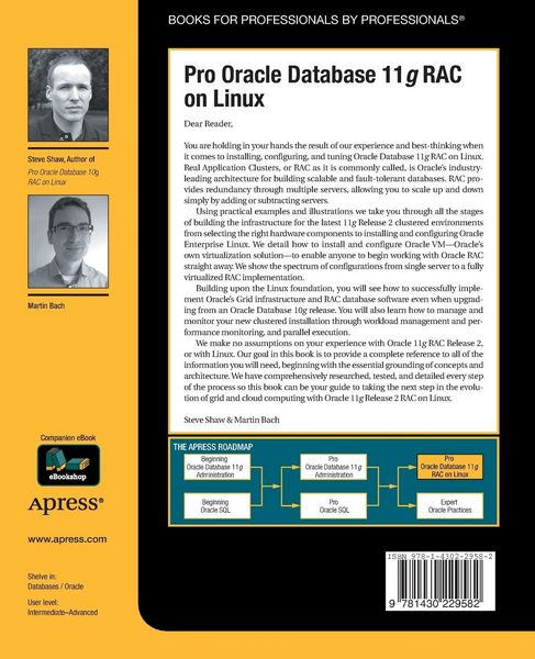 Produktbild: Pro Oracle Database 11g RAC on Linux