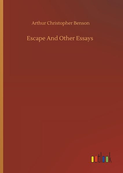 Produktbild: Escape And Other Essays