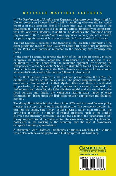 Produktbild: The Development of Swedish and Keynesian Macroeconomic Theory and its Impact on Economic Policy