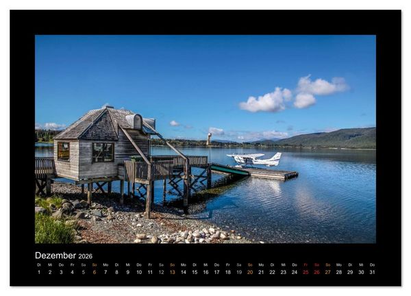 Produktbild: Eine Reise durch Neuseeland (Wandkalender 2026 DIN A2 quer), CALVENDO Monatskalender