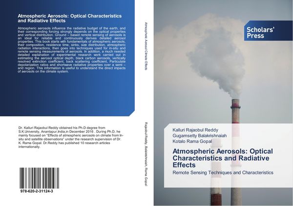 Produktbild: Atmospheric Aerosols, Optical Characteristics, Radiative Effects