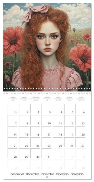 Produktbild: Sual&acute;M, S: Whispering Petals (Wall Calendar 2026 12 &times; 12 Inc