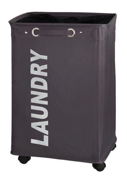 Produktbild: W&auml;schesammler Mod. Quadro Grau, Fassungsverm&ouml;gen: 79 Liter