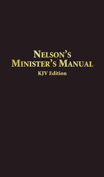 Produktbild: Nelsons Ministers Manual Kjv