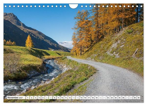 Produktbild: Graub&uuml;ndner Landschaften (Wandkalender 2027 DIN A4 quer), CALVENDO Monatskalender